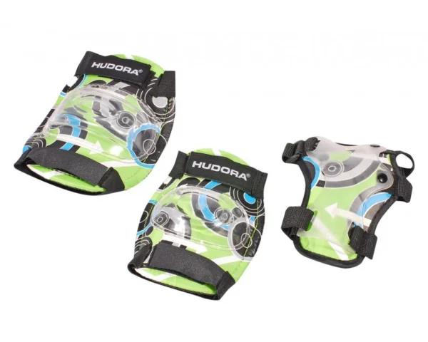 Coupon 🌟 Hudora Hudora Green Style – Set De Protection Taille M – Vert 🌟 1