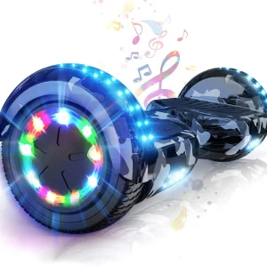 Meilleure vente 🛒 Cool&fun Pack Hoverboard 6.5″avec Bluetooth+hoverkart ⭐ 8