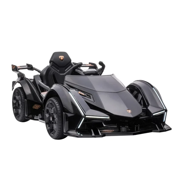 Offres ⭐ Homcom Voiture Électrique Enfants De Sport Hypercar Lambo 12 V – V. Max. 5 Km/h Effets Sonores Et Lumineux Télécommande Noir 🔔 1