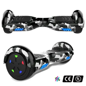 Acheter 🌟 Glisse Urbaine Cool&fun Hoverboard Cool&fun 6.5″ Avec Bluetooth Led 💯 8