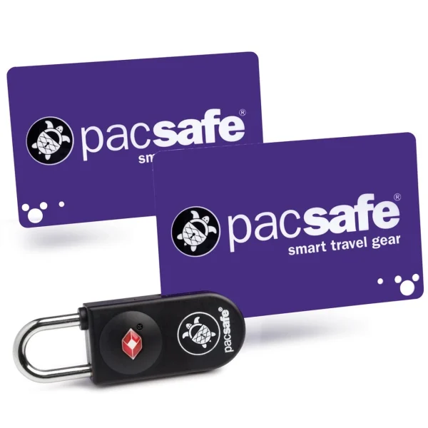 Remise 🤩 Pacsafe Pacsafe Prosafe 750 Tsa Accepté Carte Key Lock / Déverrouille Avec Coded Key Card 🤩 1