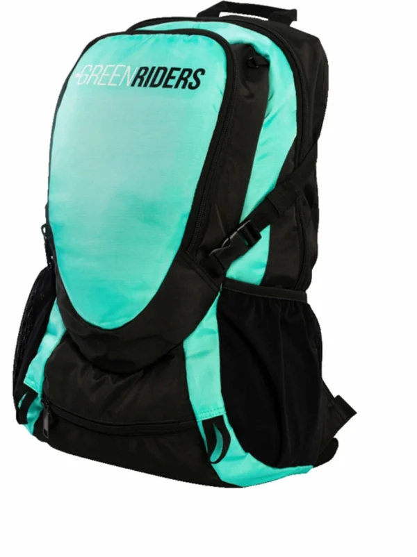 Promo 😀 SAC A DOS GREEN RIDERS CLIGNOTANT 🤩 3