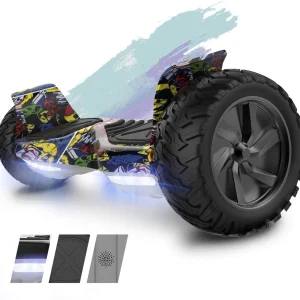 Coupon ✔️ Cool&fun Pack Hoverboard 8.5″avec Bluetooth+hoverkart ⭐ 9