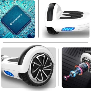 Promo ✔️ Mega Motion Pack Hoverboard 6.5″avec Bluetooth+hoverkart 🔥 12