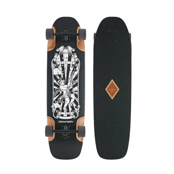 Nouveau 👏 Mode- Lifestyle Tempish Amar Longboard NOIR 🛒 3