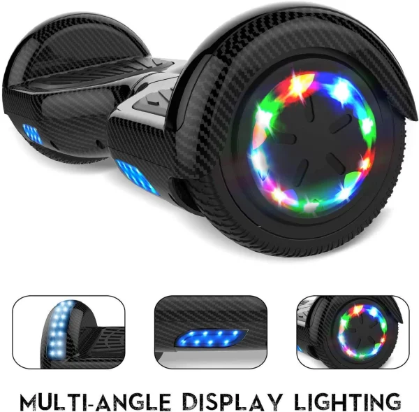 Meilleur prix 🤩 Cool&fun Pack Hoverboard 6.5″avec Bluetooth+hoverkart 🎉 4