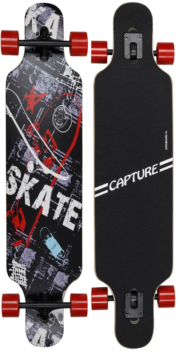 Coupon ✨ Capture Capture Outdoor, Freeride “longboard 41″, 104cm, 41” ⭐ 1