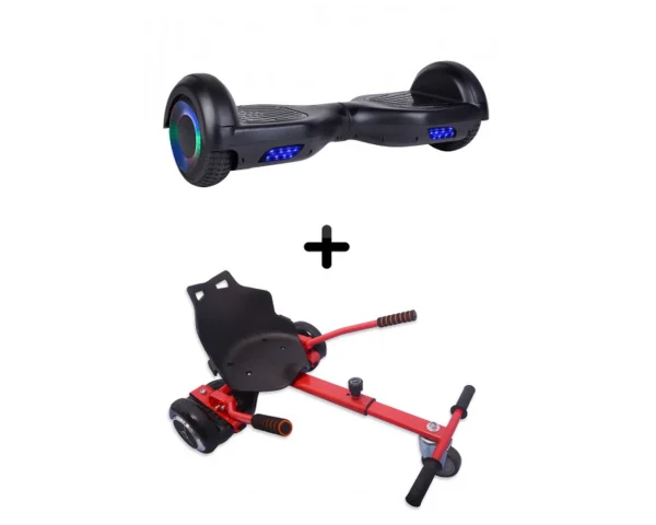 Les meilleures critiques de ✔️ Hoverdrive Pack Hoverboard Hoverdrive 6.5” V2 500w Noir + Kart Rouge 👏 1