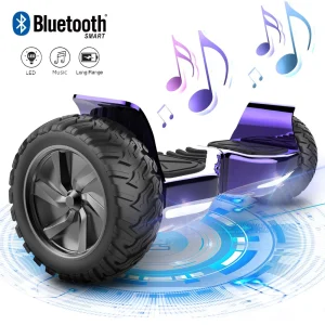 Meilleure vente ❤️ Cool&fun Pack Hoverboard 8.5″avec Bluetooth+hoverkart 🔔 12