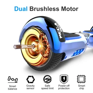 Le moins cher ⌛ Mega Motion Pack Hoverboard 6.5″avec Bluetooth+hoverkart 🎉 10